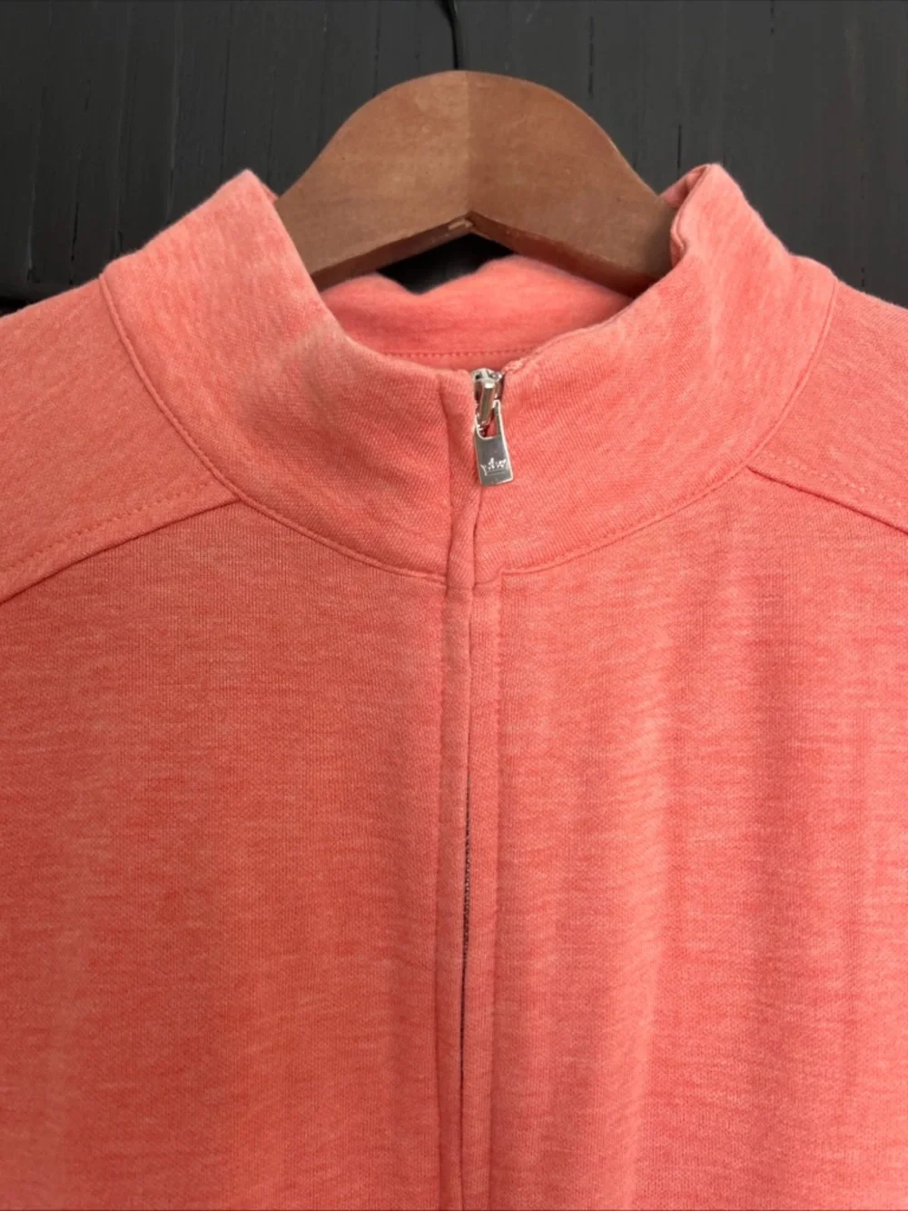 Peter Millar Coral Orange Women’s XL Full Zip Jacket Casual Golf Beach